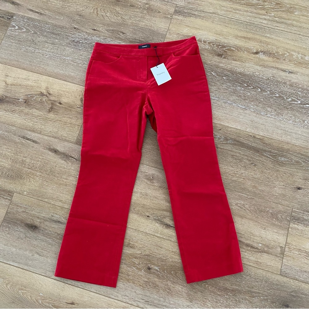 Theory crop pant